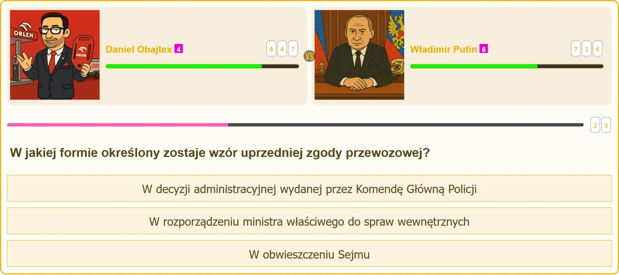 Egzamin na patent strzelecki – pytania testowe