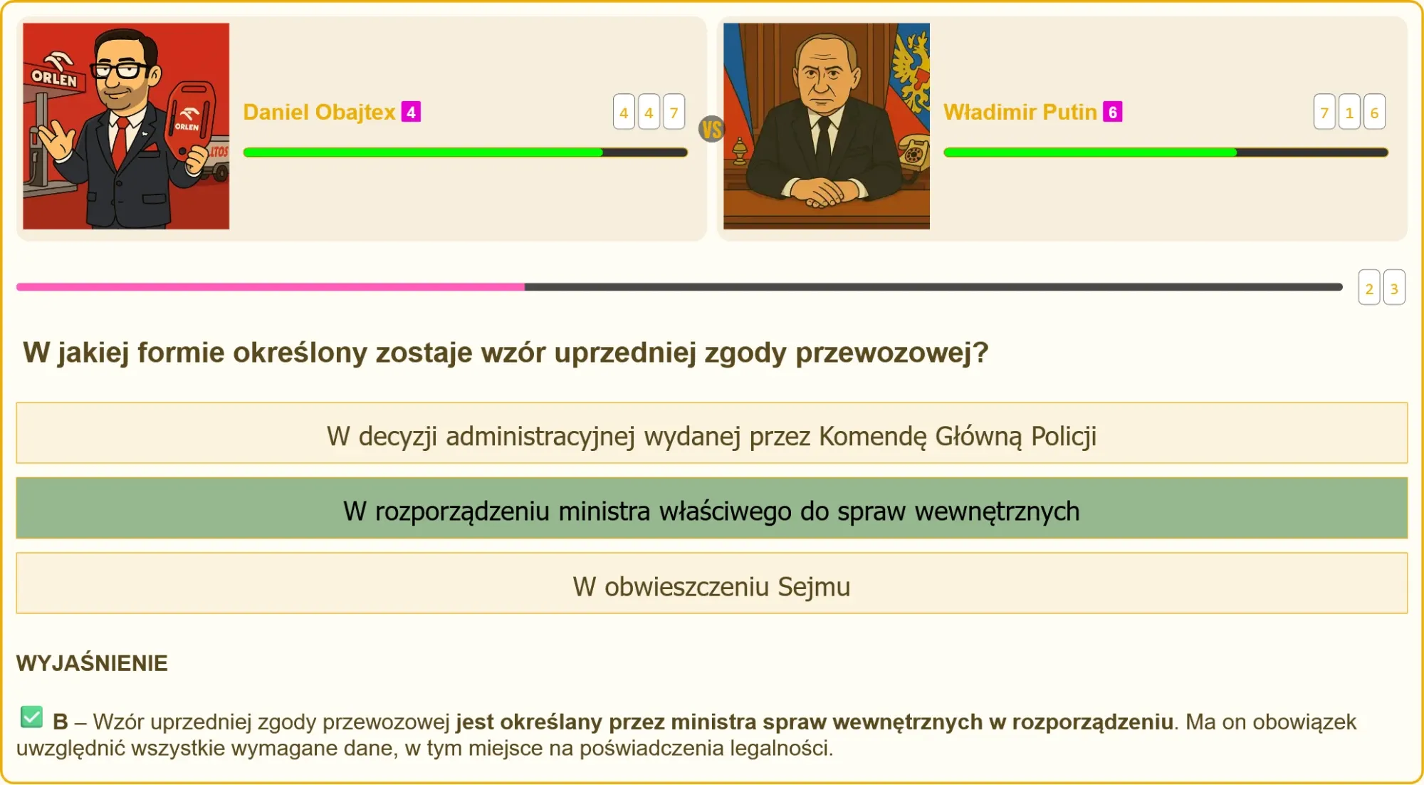Przygotowanie do pozwolenia na broń – testy online