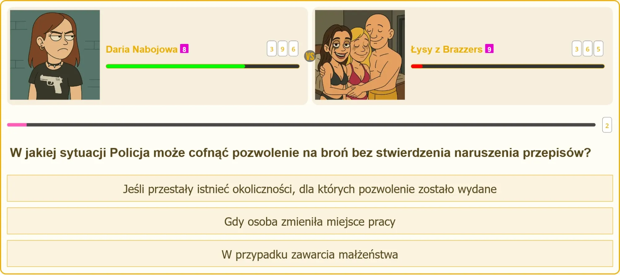 Policja cofa pozwolenie na broń - sytuacje prawne