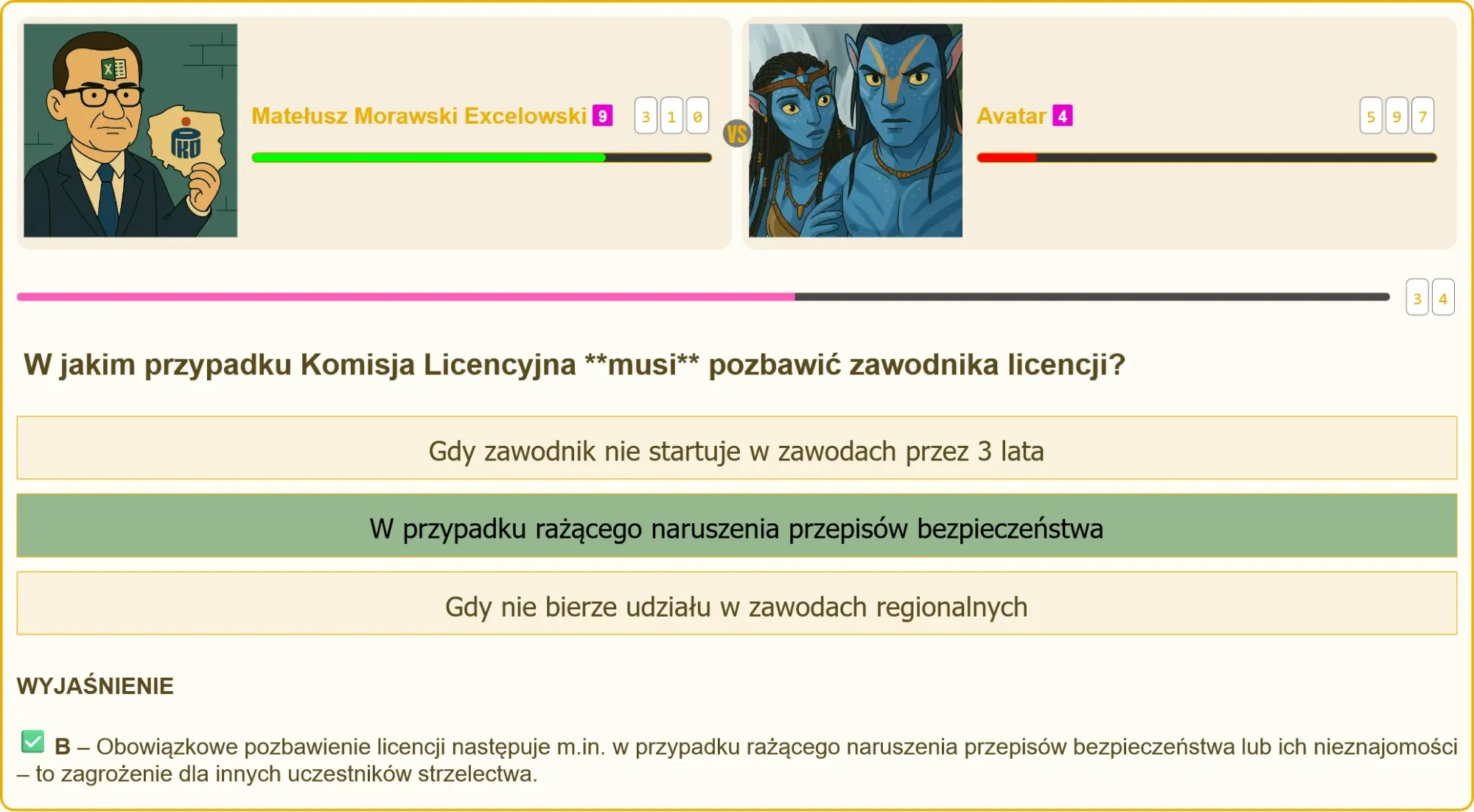 Egzamin na patent strzelecki - pytania i odpowiedzi
