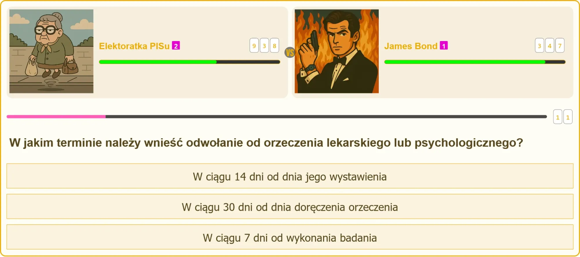 Termin na odwołanie od orzeczenia lekarskiego na patent strzelecki