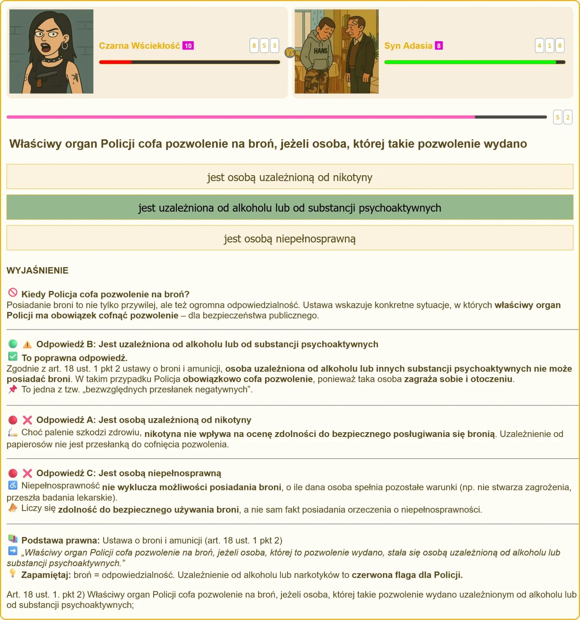 Test na patent strzelecki - pytania i odpowiedzi